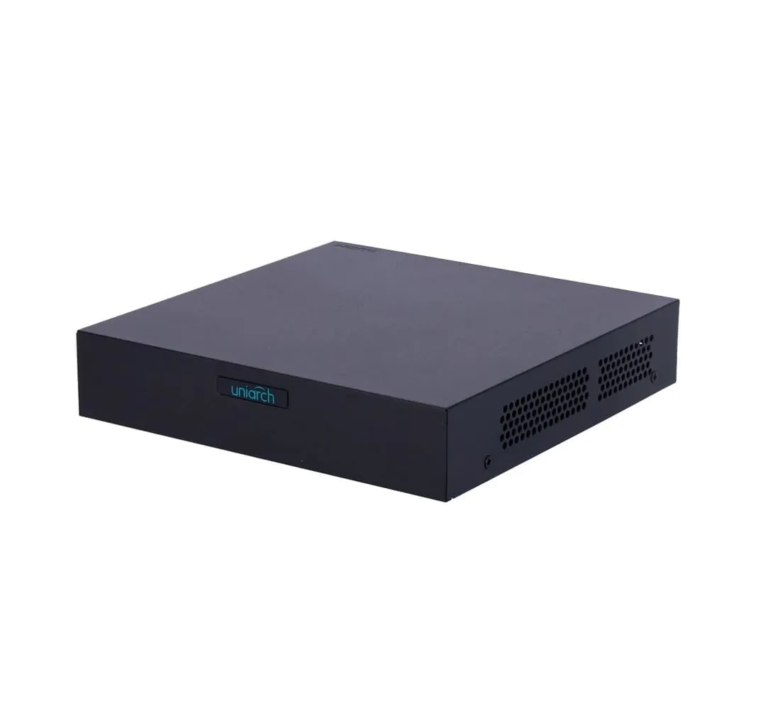 grabador nvr 4 Canales IP PoE 6MP con conexion en la nube, facil instalacion y monitoreo movil